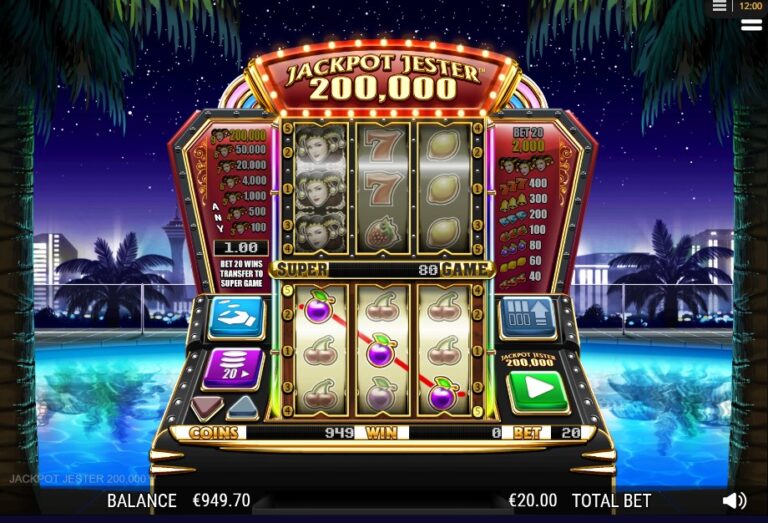Screenshot 2 van Jackpot Jester 200,000